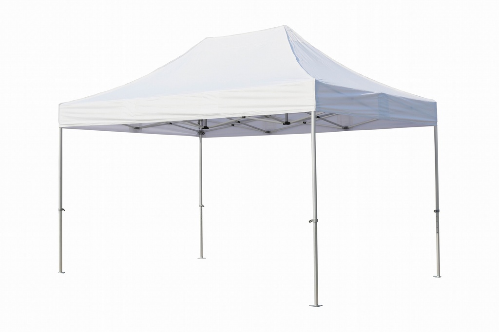 Tente Pliante Pro Light 3x4,5m (Blanc, Polyester 300g)
